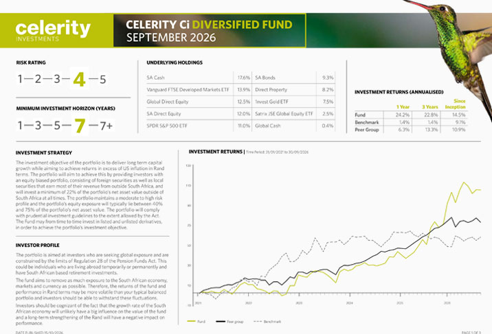 Celerity Diversified FFS