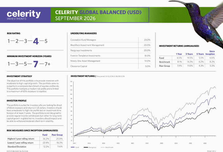 Celerity Global Balanced FFS